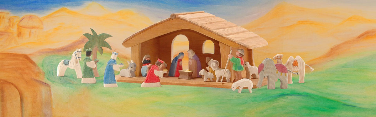Weihnachtskrippe Miniaturen