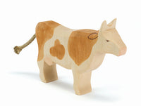 Cow brown standing