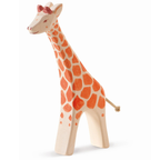 Giraffe groß laufend