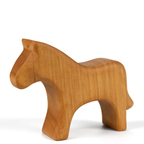 Naturholz Pferd