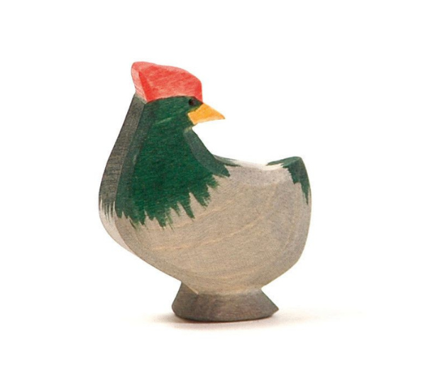 Huhn dunkel gedreht
