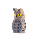 Eule blau