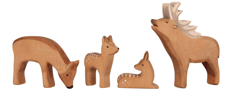 Ostheimer red deer family
