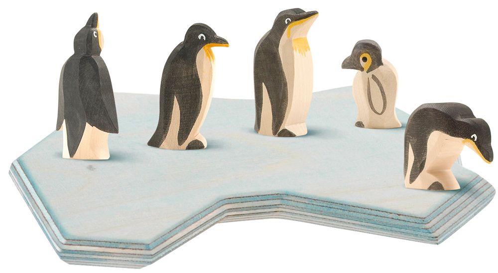 Pinguin Kopf tief