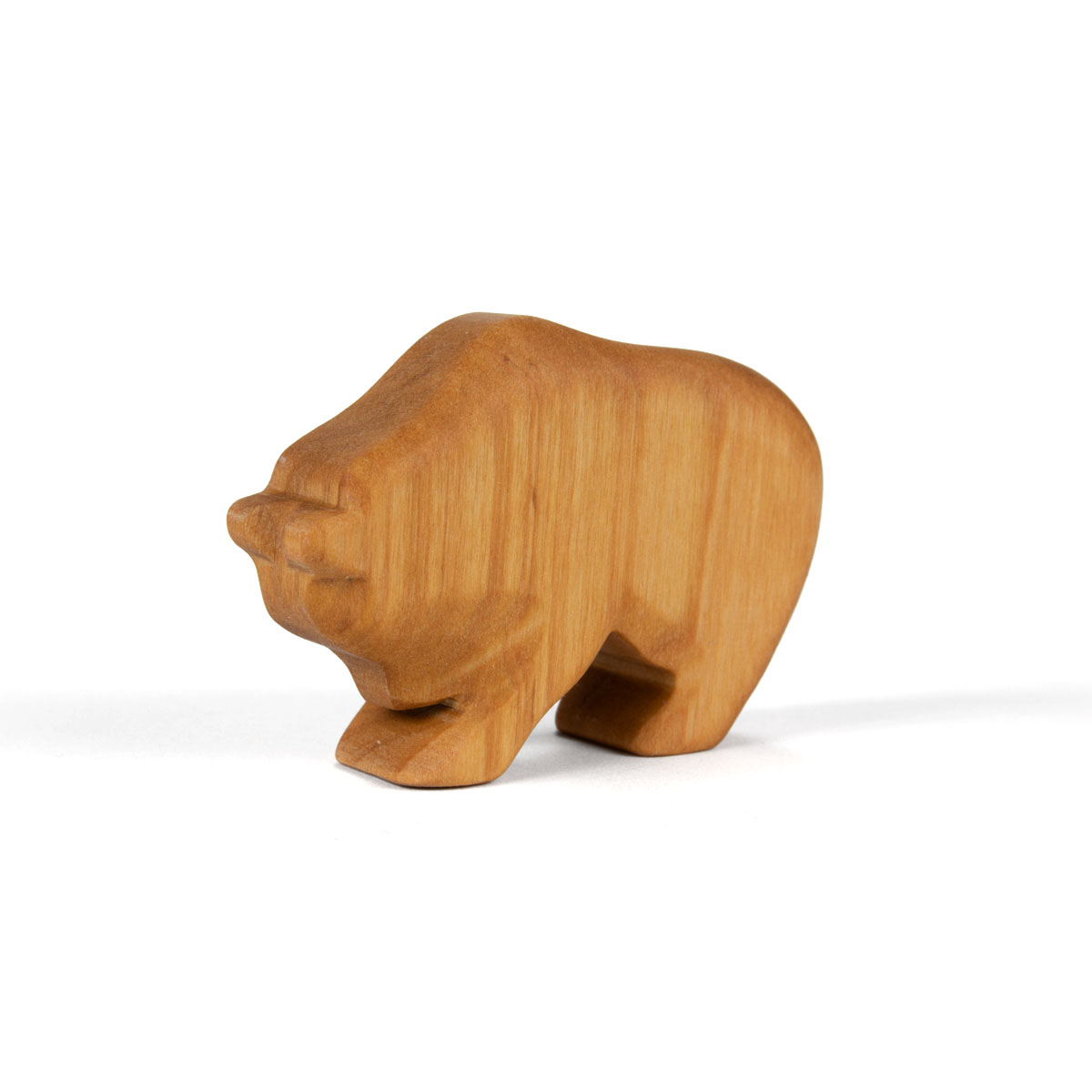 Naturholz Bär laufend