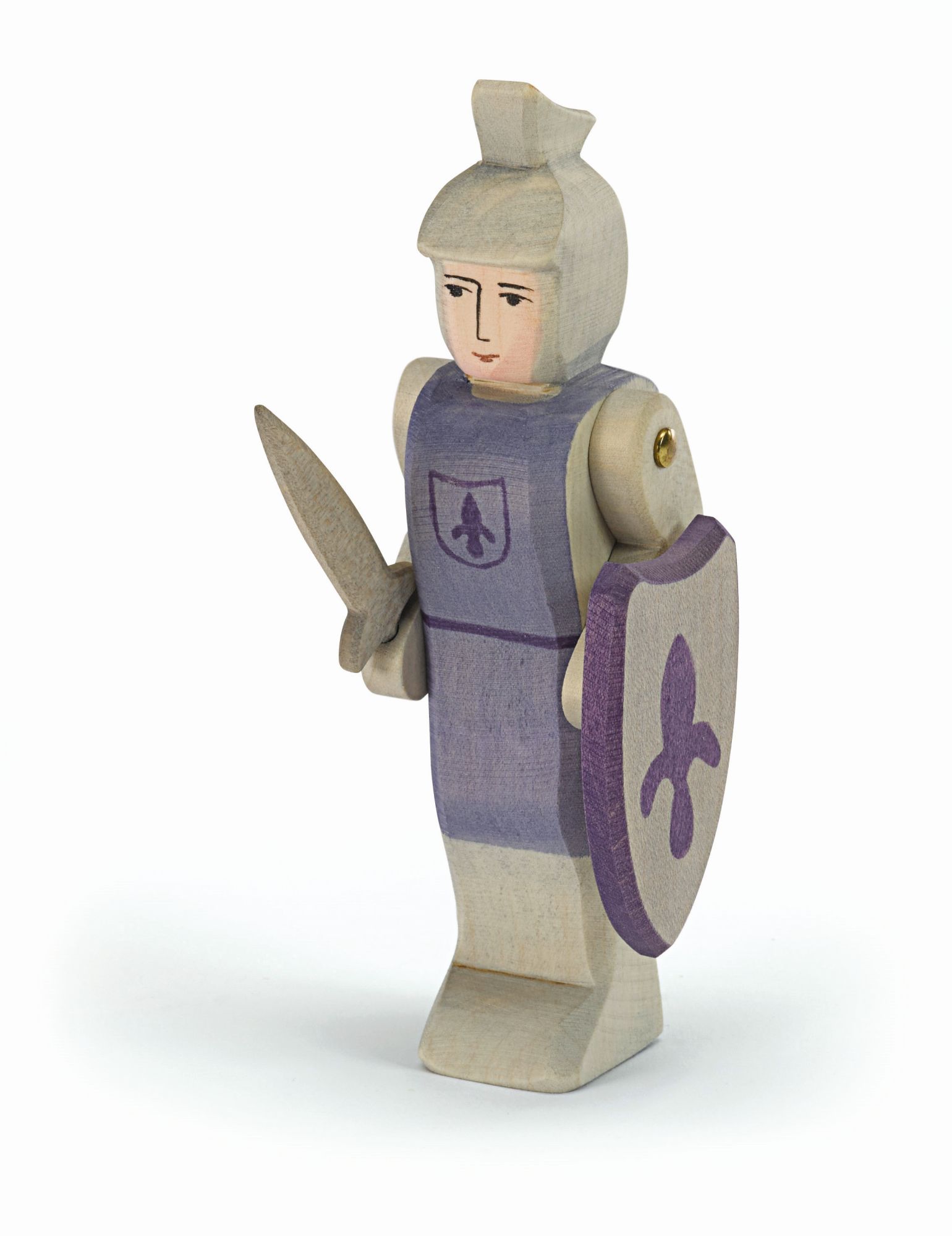 Ritter stehend blau