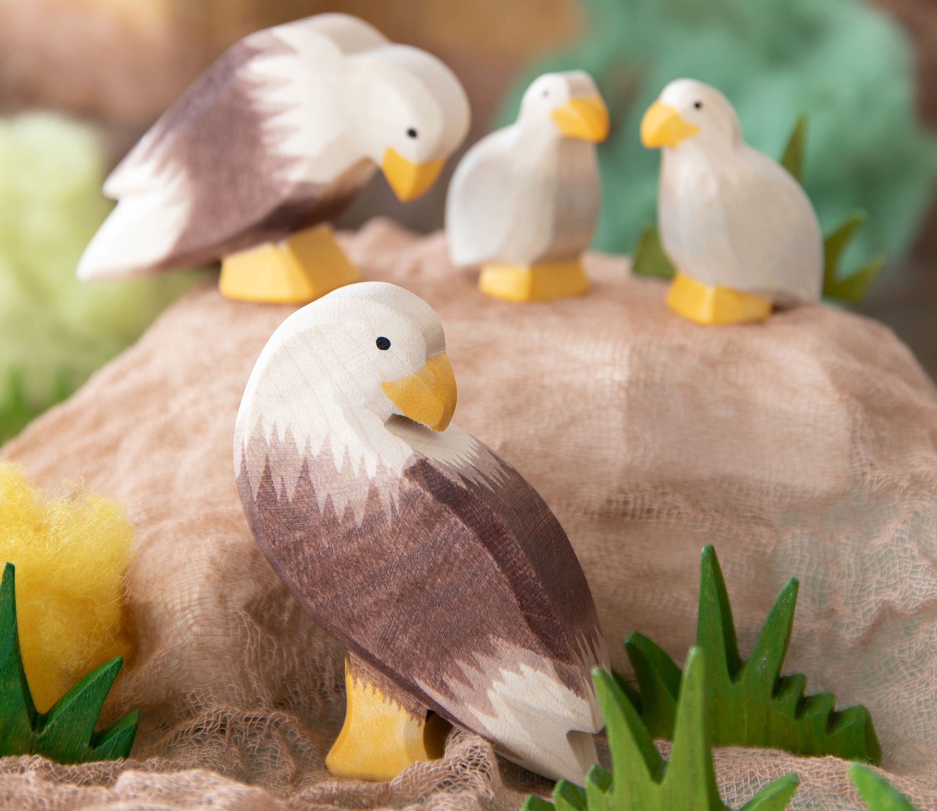 Seeadler sitzend
