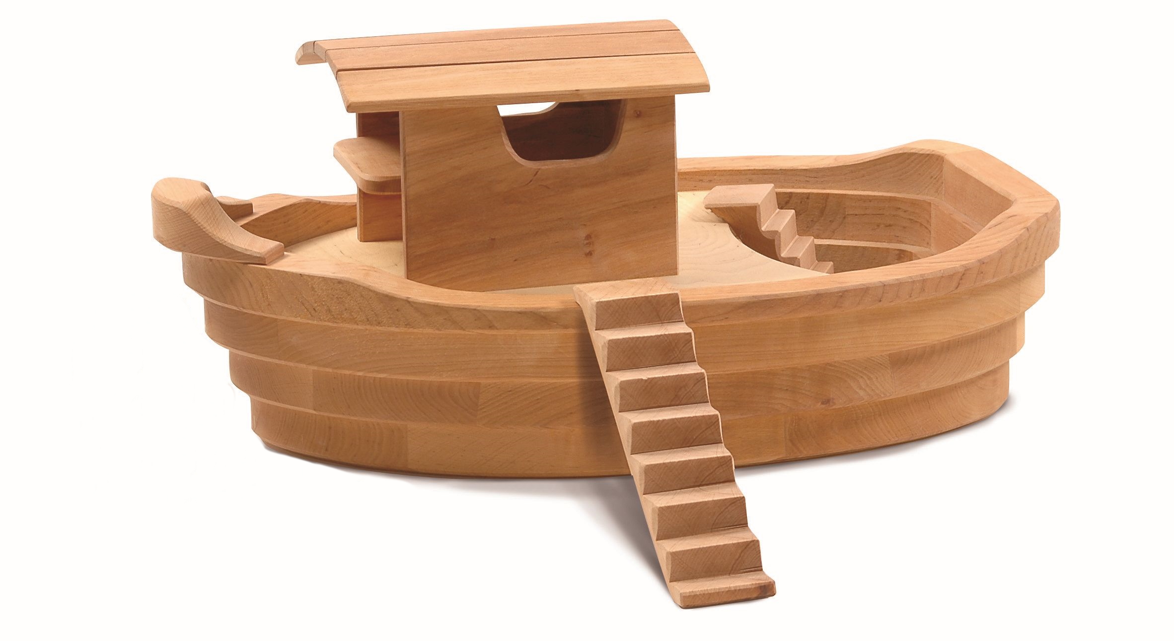 Arche m. Haus u. 2 Treppen