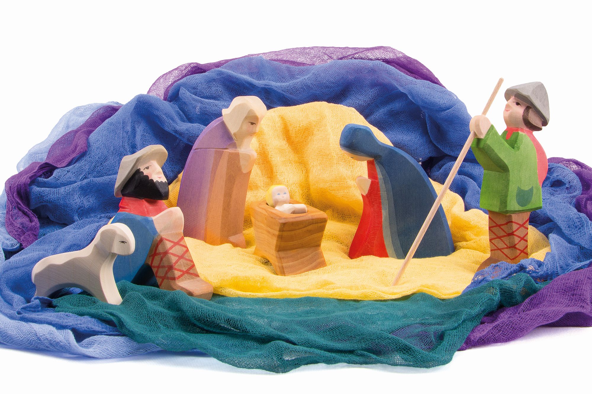 Tücher-Set Weihnachten 5-tlg